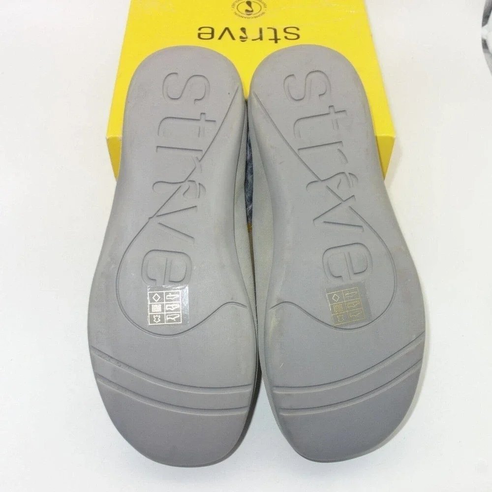 NEW Strive Luxembourg Men's Supportive Slipper Charcoal Grey Men's 9.5-10
